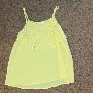 C Lemon Camisole with Textured Detail